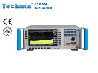 Techwin Spectrum Analyzer TW4900 for ComTechwin Spectrum Analyzer TW4900 for Comprehensive assessment of the performance of electronic systemsprehensive assessment of the performance of electronic sys