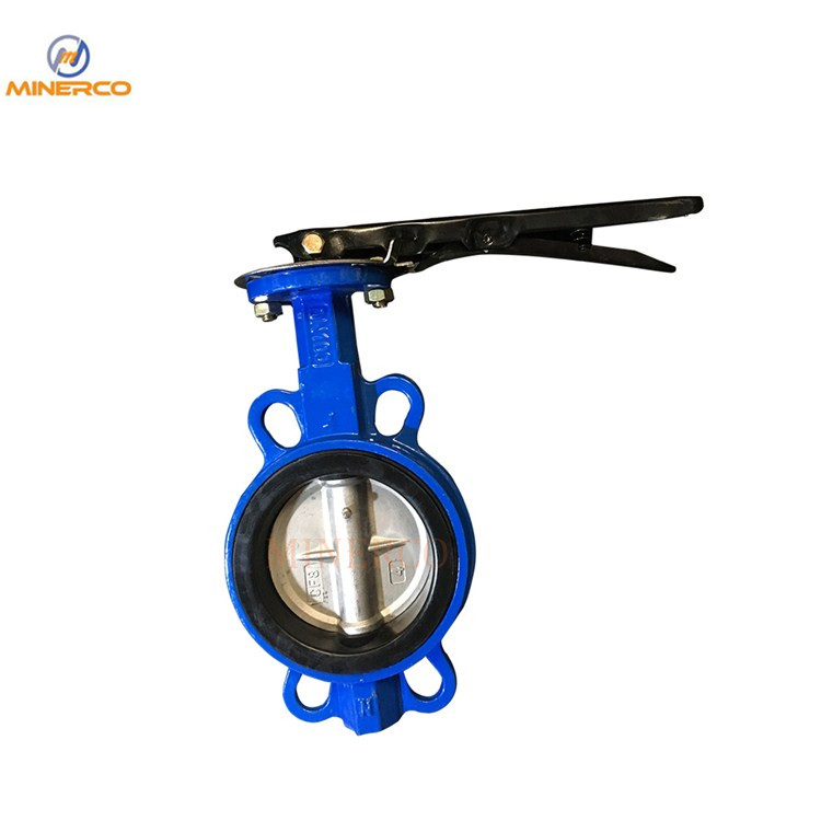 China Standard Stainless Steel Butterfly Valve with Handle