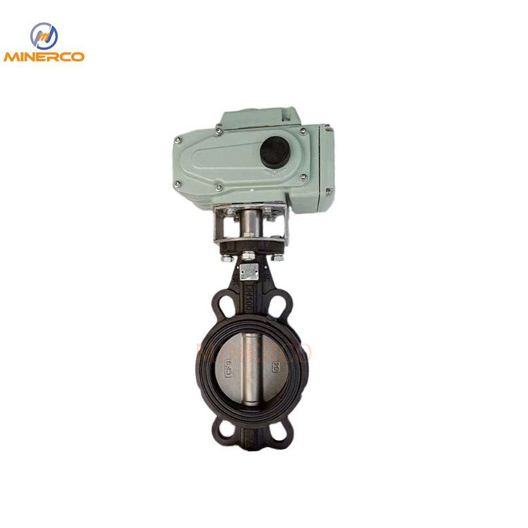 Worm Gear Box Renewable Seat Ring Carbon Steel Three Point Butterfly Valve