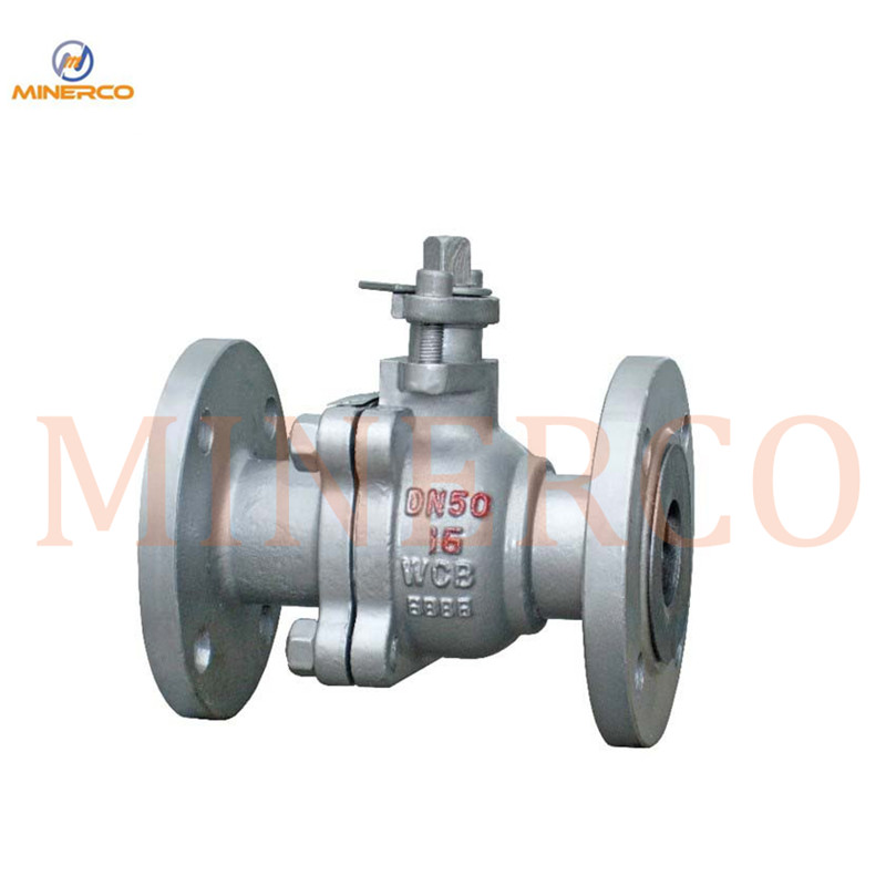 Quikly Open/ Close Carbon Steel Flanged Ball Valve with Handle