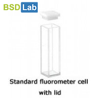 Standard fluorometer cells with lid (Body Height=45mm).