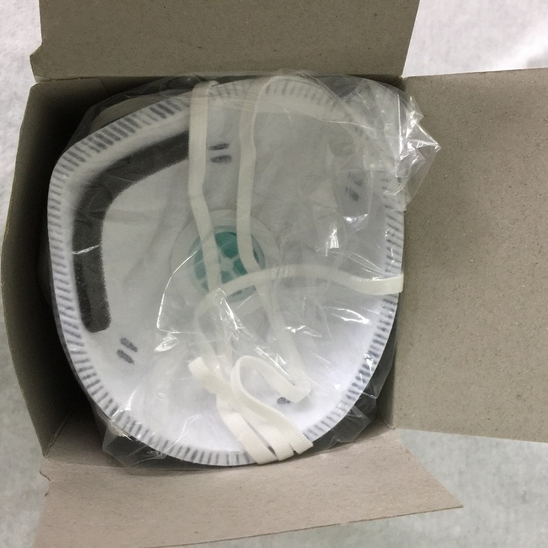Dust Disposable Non Woven Face Mask With Valve Folding N95 Mouth Mask 