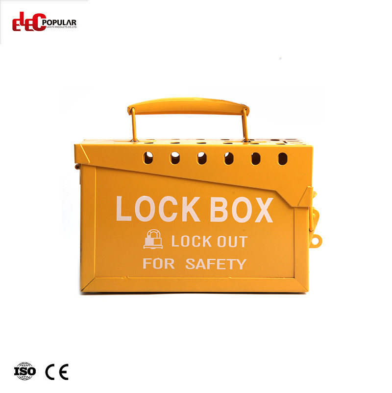 Metal Portable Lock Box EP-8812  Lockout Box and Kit   Group Lockout Box