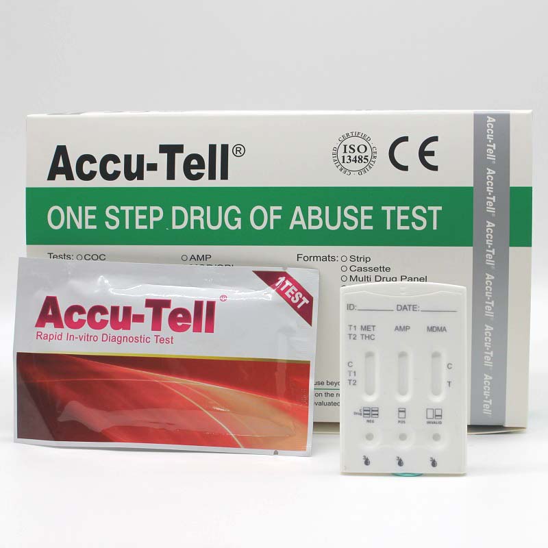 Accu-Tell® Multi-line Drug Rapid Test Cassette (Urine)
