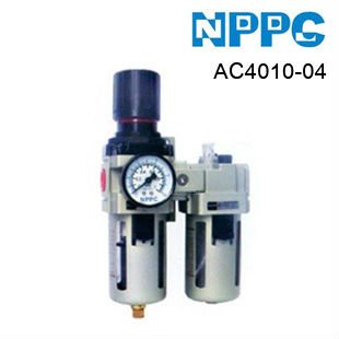 SMC type air treatment unit.FRL'S.Model:AC4010-04.1/2.Free-shipping