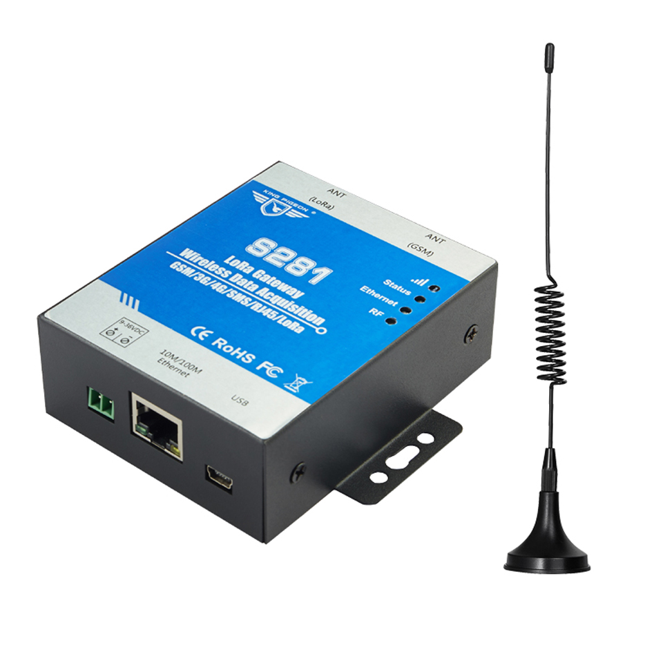  LoRa gateway wireless remote monitoring and control RF transmit RS485 GSM 3G 4G 5G ethernet to cloud gateway IoT solution 