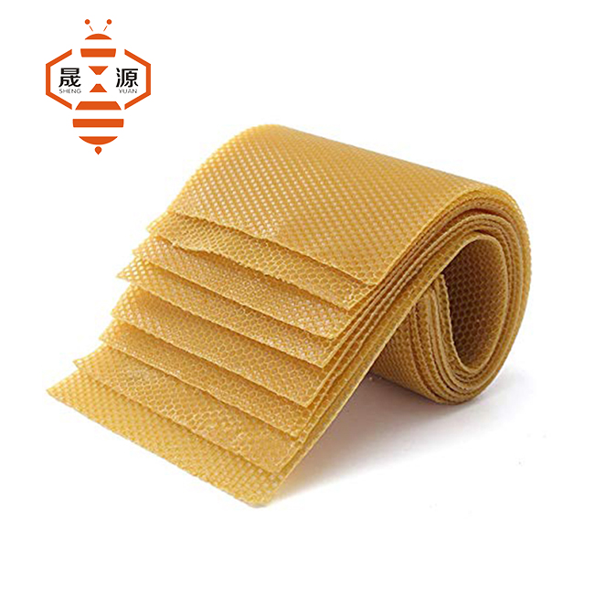 100% pure beeswax foundation sheet bee comb