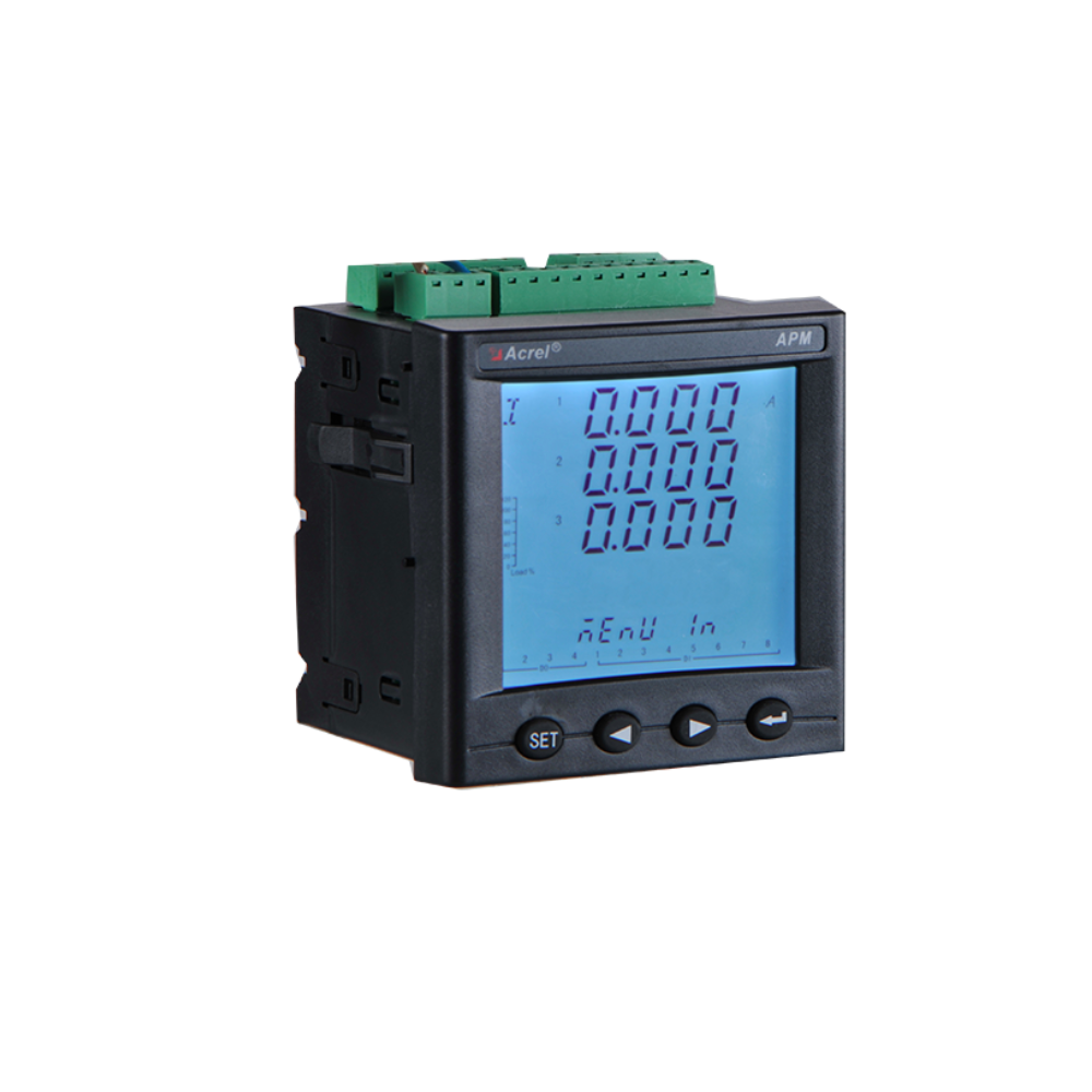 Acrel Intelligent overload 1.2 times rated value AC 100/110/400/690V frequency 45-65 Hz Multi-function Energy meter APM800