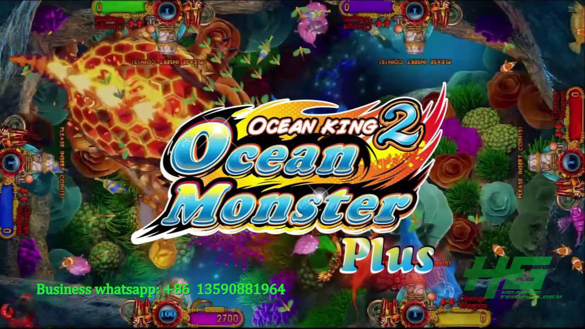 IGS Original Ocean Monster Plus Fishing Game,Ocean Monster Plus Fish Hunter Game Machine Demo