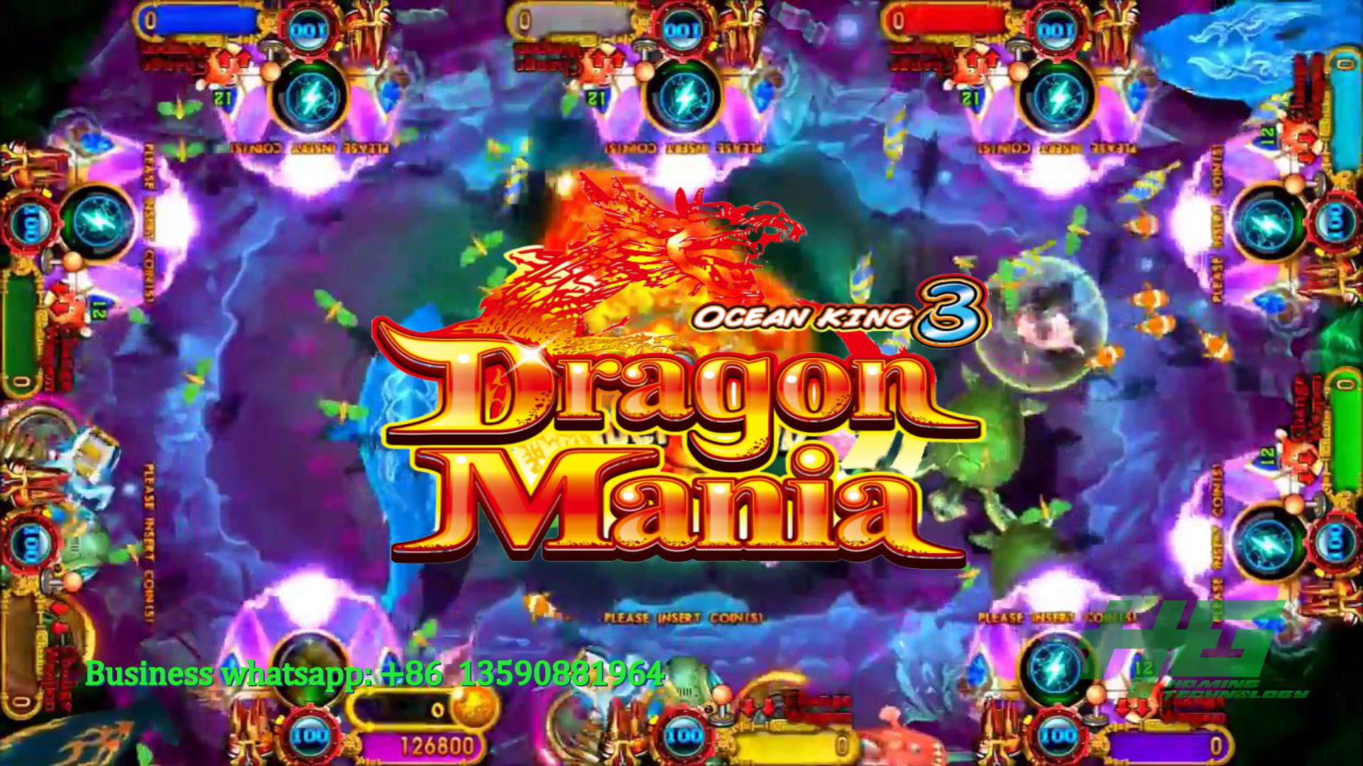 IGS Original Ocean King 3 Dragon Mania,Ocean King 3 Plus Fish Casino Game Machine For Sale 