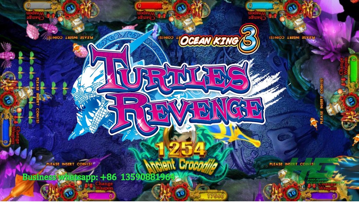 IGS Original Ocean King 3 Turtle Revenge Fishing Game,Ocean King 3 Plus Fish Hunter Game For Sale 