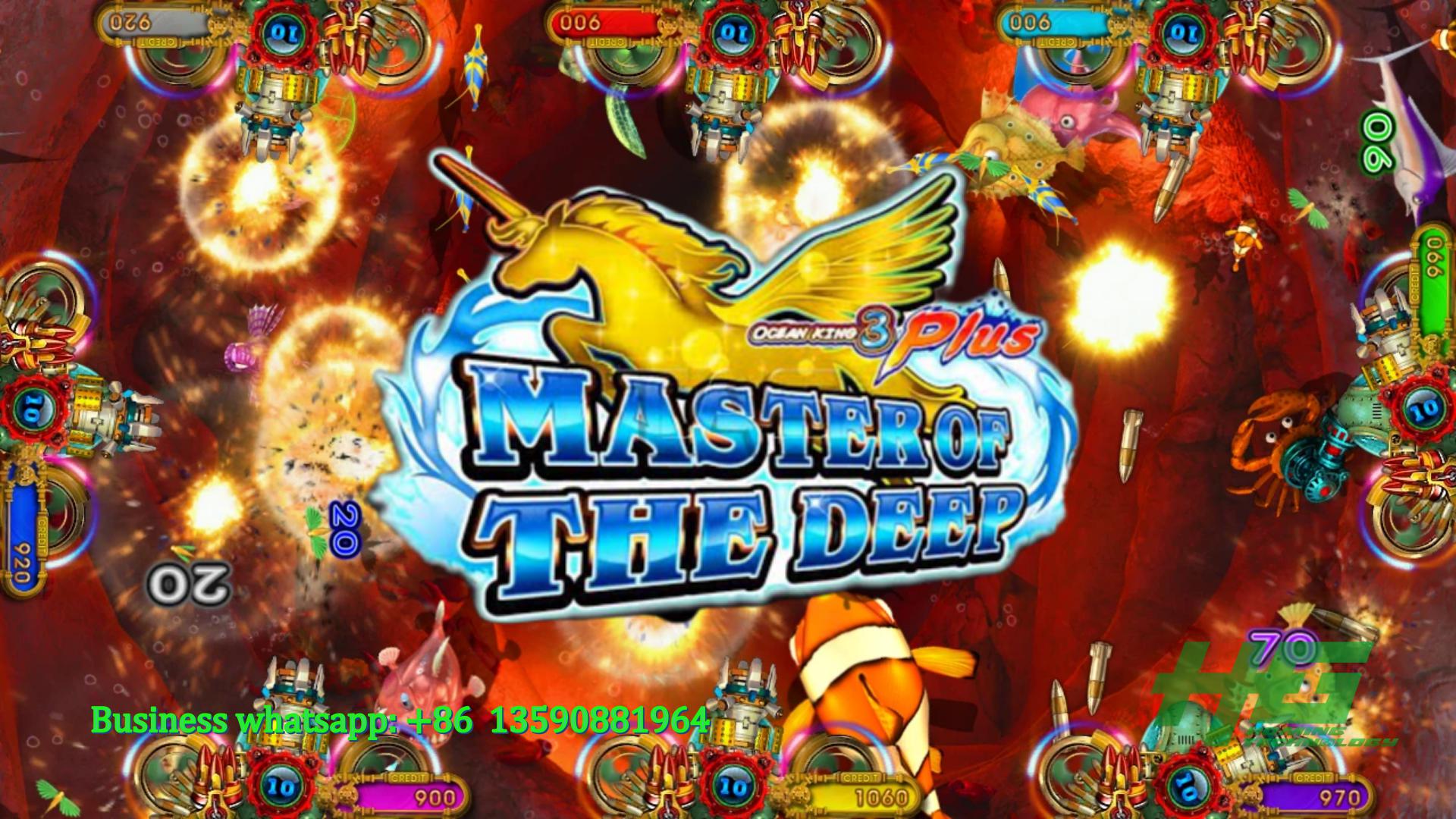IGS Original Ocean King 3 Plus Master of the Deep,Ocean King 3 Plus Fish Casino Game Machine For Sale