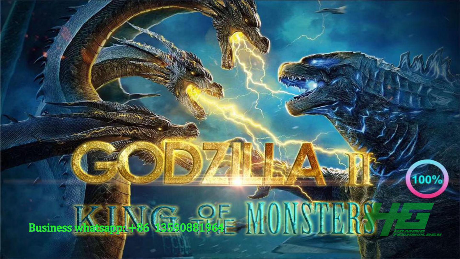 Hot Myanmar, Vietnam, Thailand, Cambodia Market,Godzilla Fishing Game,Godzilla King of Monsters Fish Game For Sale