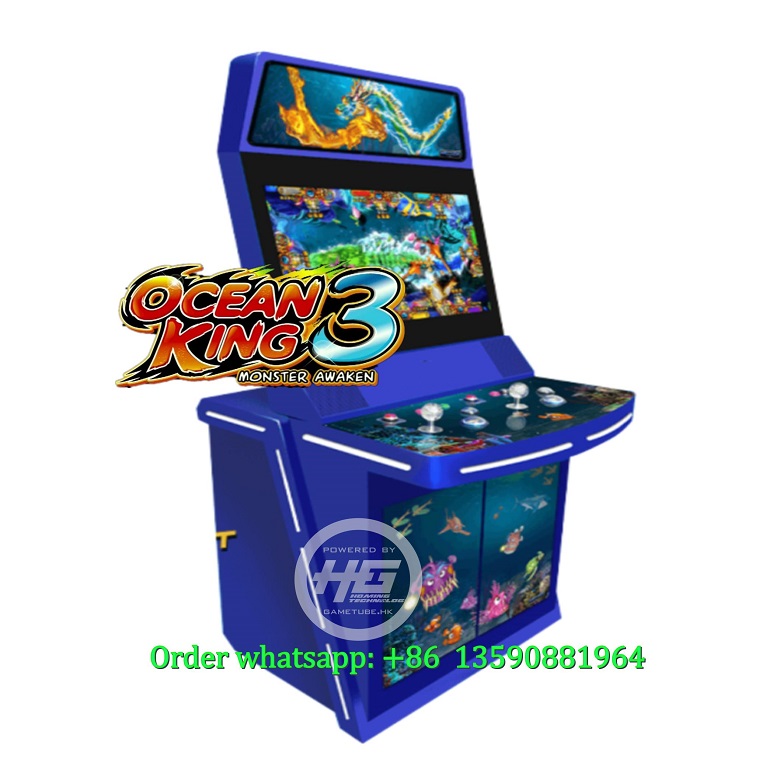 Luxury 2 Players Fish Cabinet,Ocean King Fishing Game For Sale