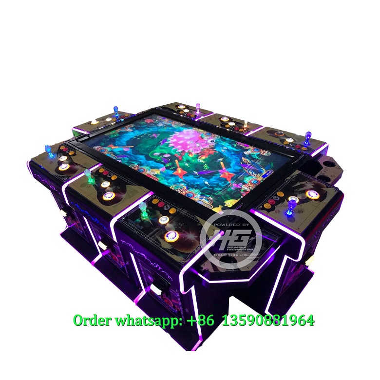 Newest High Quality 6/8 Players Fish Table,Fish Cabinet,Fishing Game Machine For Sale