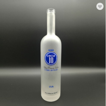 glass spirit bottle manufacturer 
