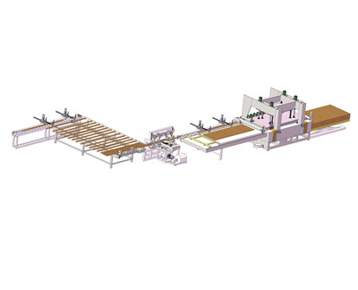 Automatic HF(RF) Wood Board Joining ( Integrated Board ) Production Line
