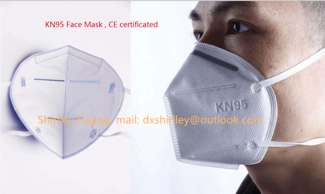 KN95 Masks with CE, FDA ,testing report