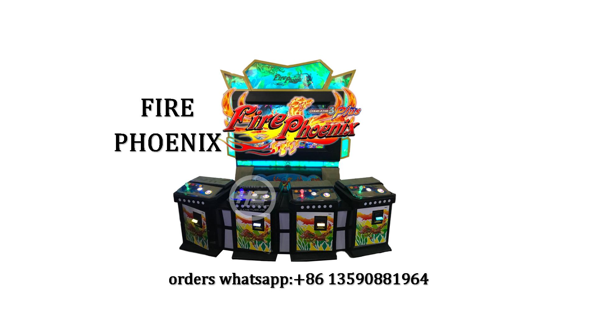 IGS Original Ocean King 3 Plus Fire Phoenix Fishing Game,4 Players Upright Fish Game Machine For Sale