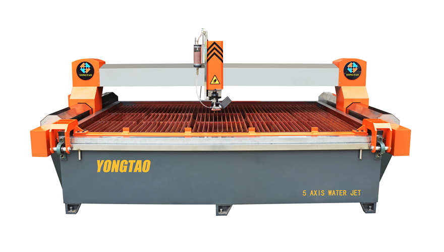 YJ-3020-5L 5 Axis CNC Waterjet Granite Cutting Machine