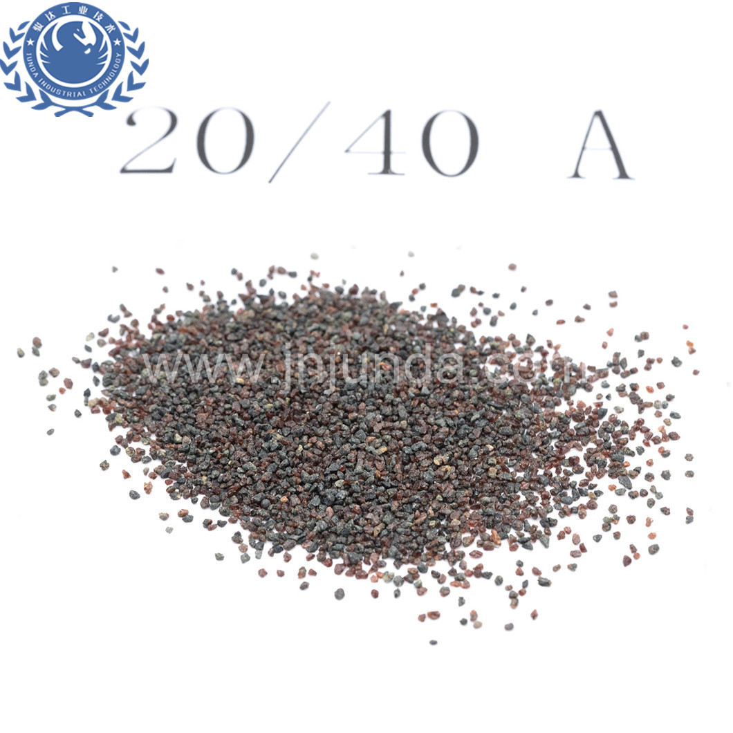 ISO9001标准石榴石砂20-40目，用于水过滤