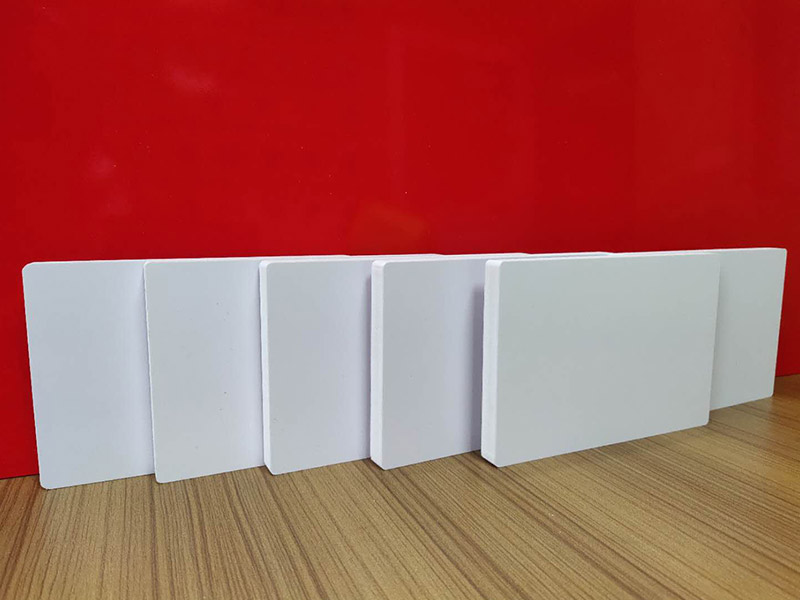 white standard foam pvc foam board
