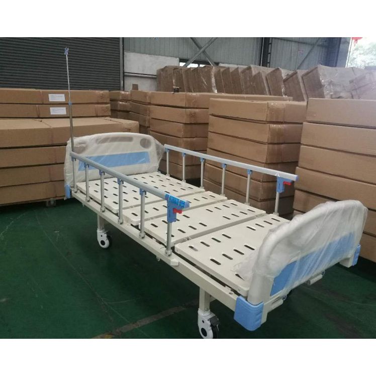 Two Manual crank hospital bed
