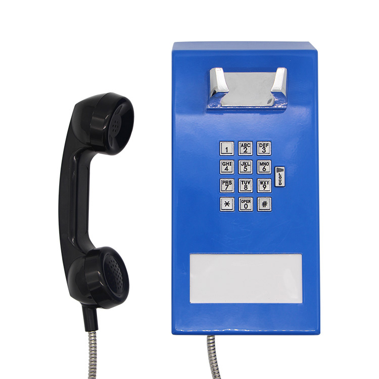 Синий тюремный телефон с инструкцией