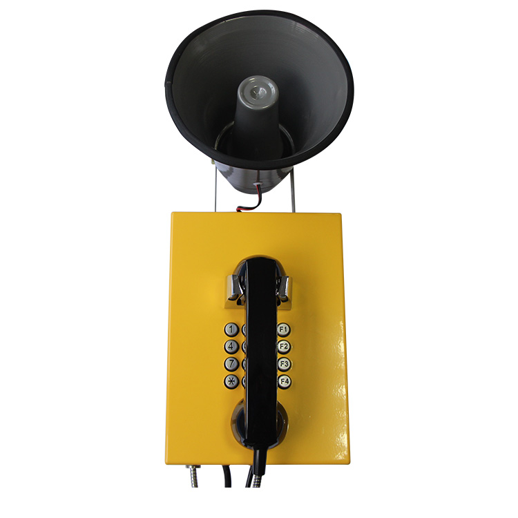 Outdoor emergency telephone waterproof wall mounted analog telephone