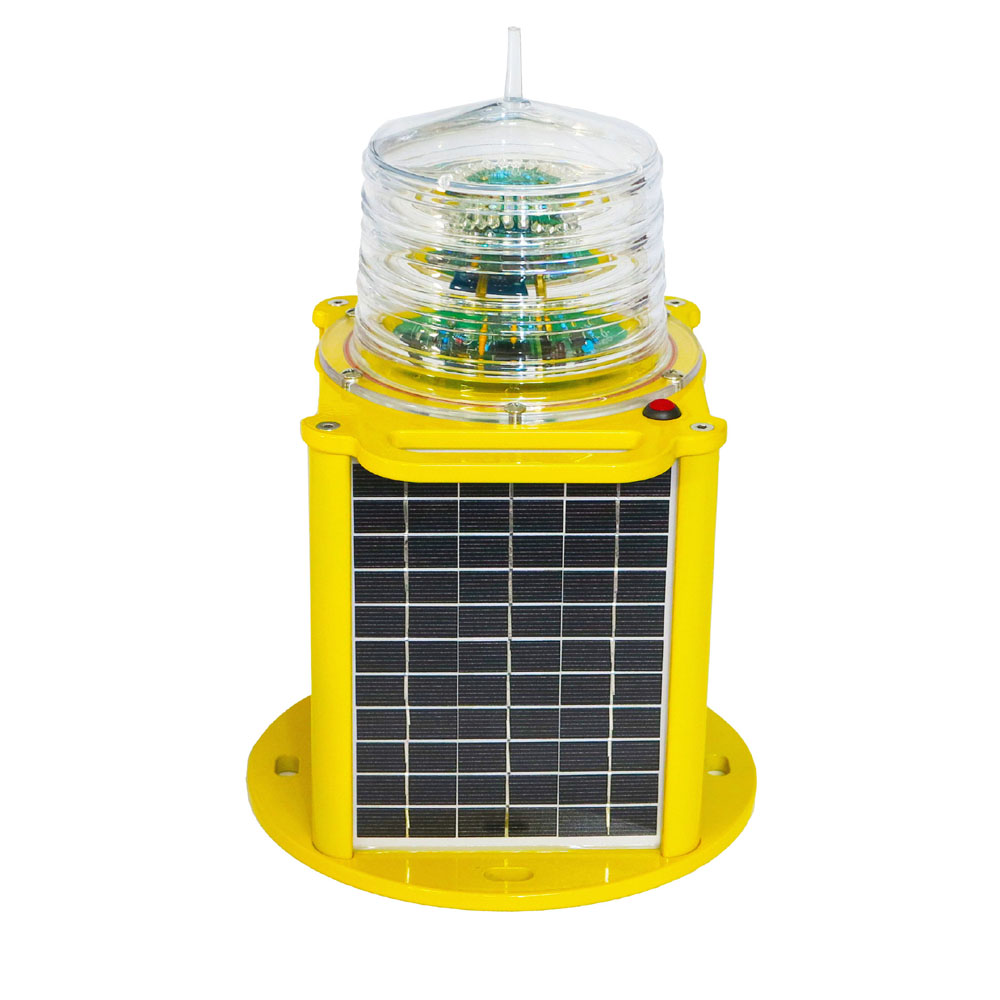 GS-LS/SJ GPS Sync with Remote Monitoring solar beacon light 