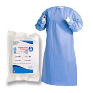 Non Woven AAMI Level 1-4 Disposable Surgical Gowns