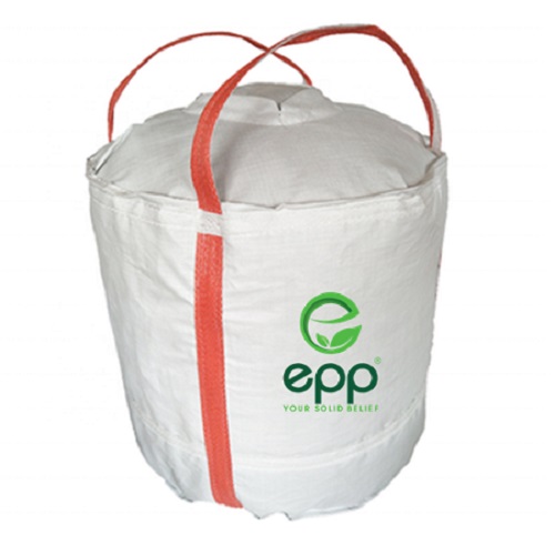 U-образная дышащая сверхпрочная и высококачественная 1-тонная насыпная круглая сумка для мусора и пластиковой упаковки круглая большая сумка