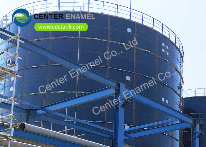  High-quality Glass Lined Steel Tanks with AWWA D103 / EN ISO28765 Standard