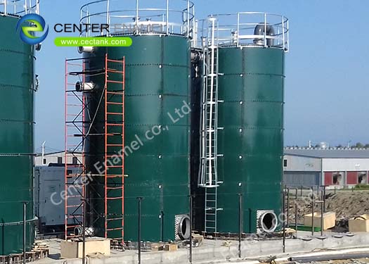 Removable and Expandable Bolted Steel Biogas Storage Tanks for Biogas Digestion Projects