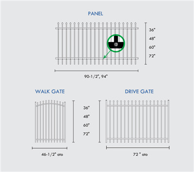 Weather Resistant Fence
