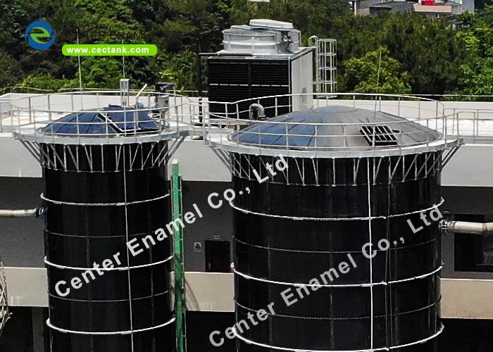Vitreous Enamel Coating Fire Water Storage Tanks With NSF 61 Certificaitons