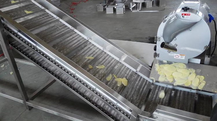 ast High quality semi-auto and Full automatic Frozen Potato chips production line 
