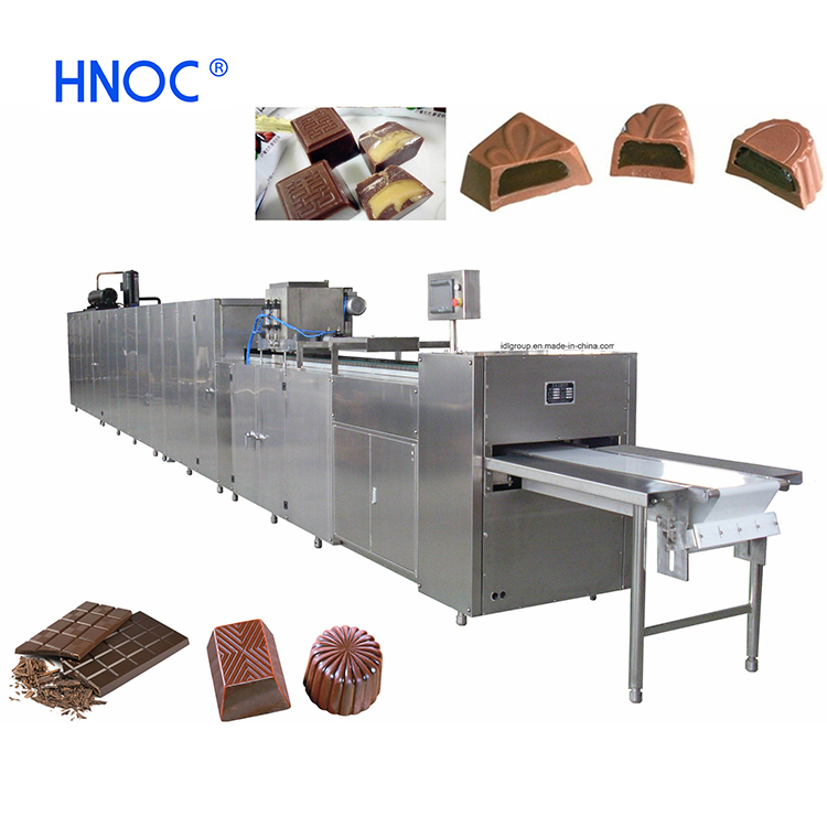 Автоматическая линия по производству печенья для вафельных печений с шоколадной глазурью