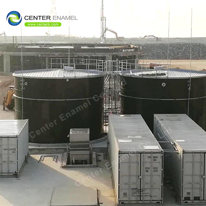 20000 Gallon Glass lined steel Wastewater Treatment Tanks