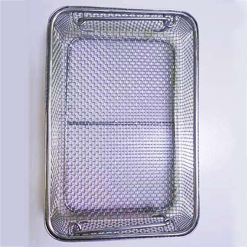 Stainless Steel Stamping Wire Mesh Medical Disinfection Basket