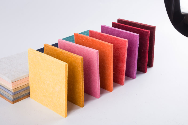 100% polyester insulation sound absorbing acoustic panels