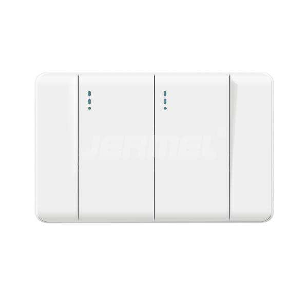 2 Gang 2 way US Standand Certificated Home Power Electric Switch