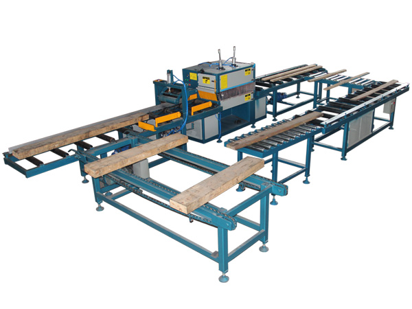 automatic square wood multi blade saw