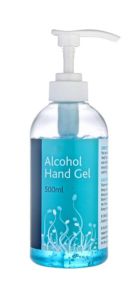 Alcohol Hand Gel Pump Dispenser Hand Sanitizer 50ml