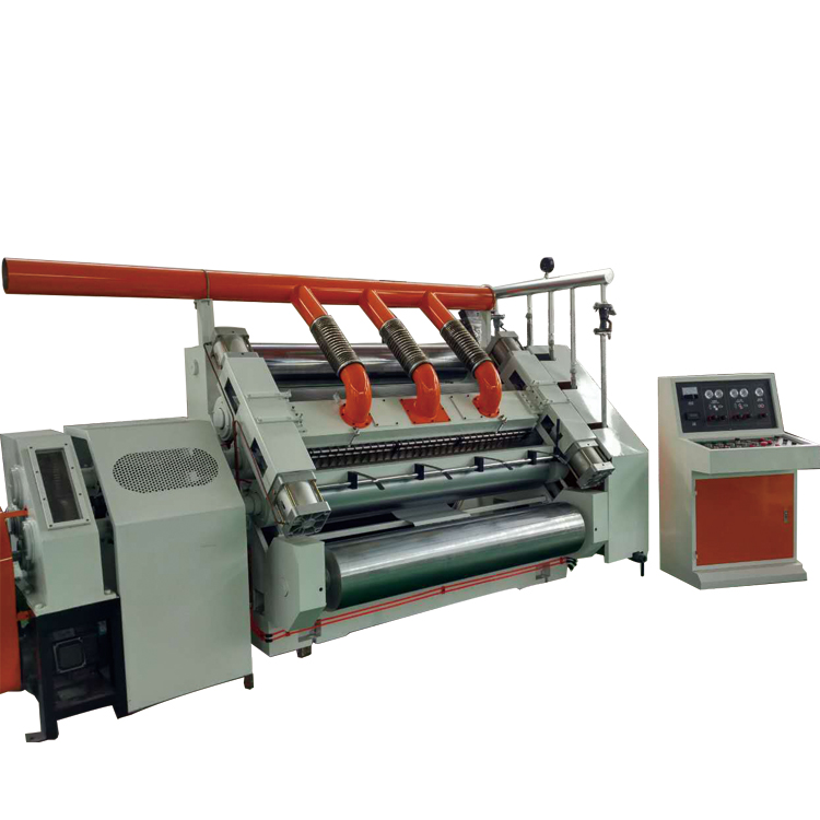 Finger Less Single Facer Corrugated Board Production Line For 2ply Paper