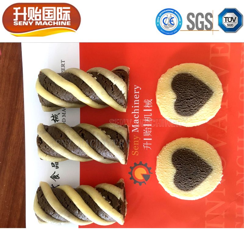 SY-810 Automatic Filled Twist Cookie Machine Production Line