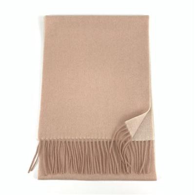 Solid Color Cashmere Scarf for Autumn Winter