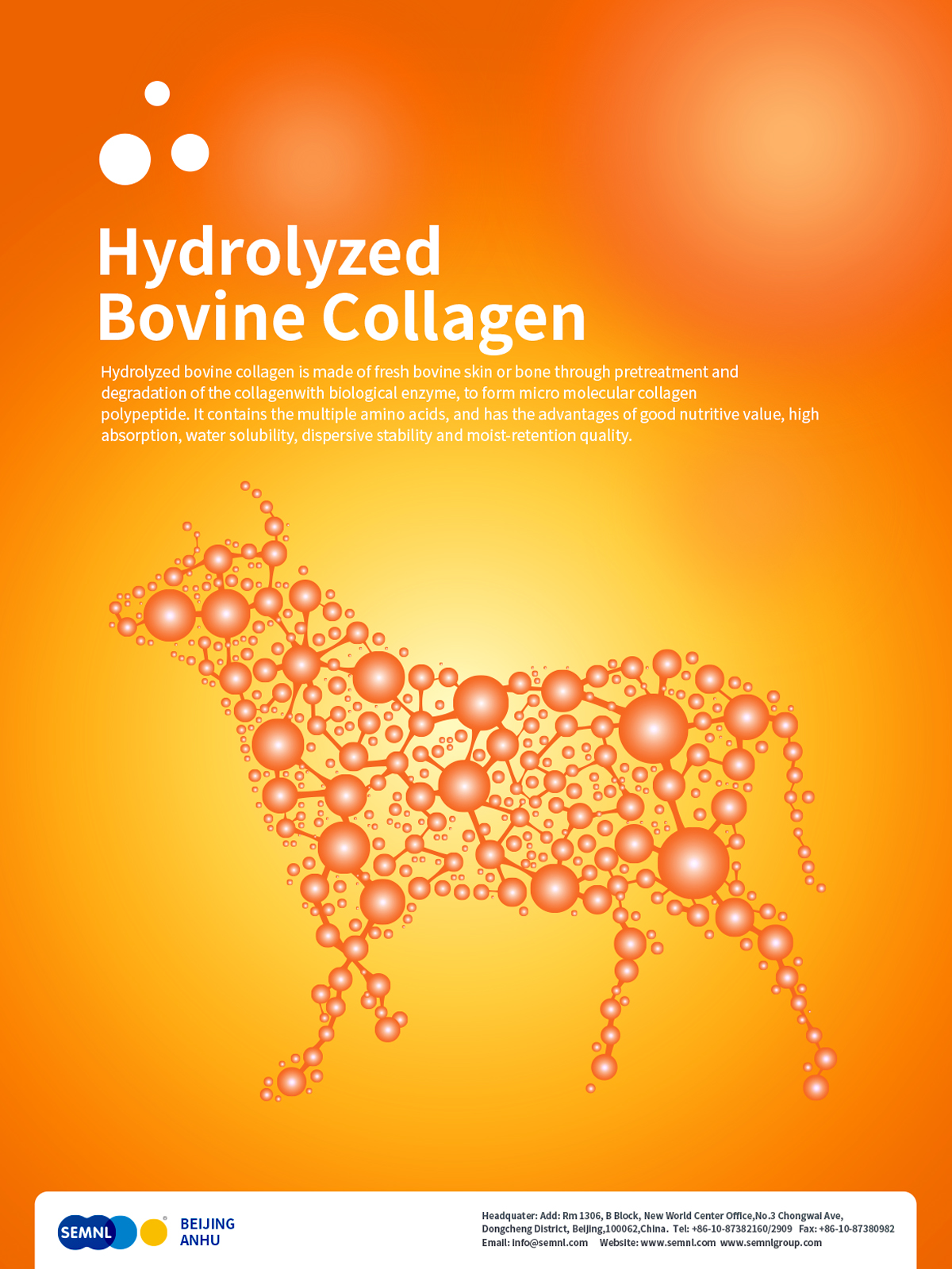 SEMNL Hydrolyzed Bovine Collagen