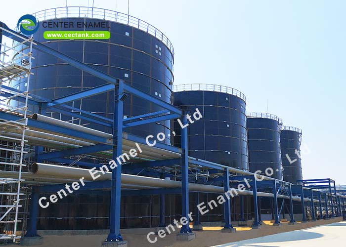 Glass Lined Steel Industrial Liquid Storage Tanks AWWA D103-09 EN / ISO28765 2011