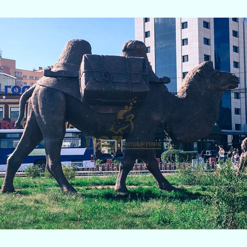 D&Z Bronze Camel Animals sculptures